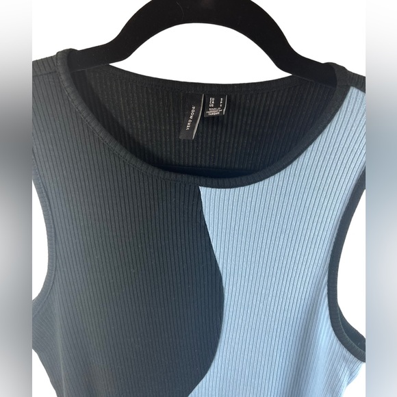 VERO MODA Ribbed Sleeveless Dress Size Small - Picture 4 of 7